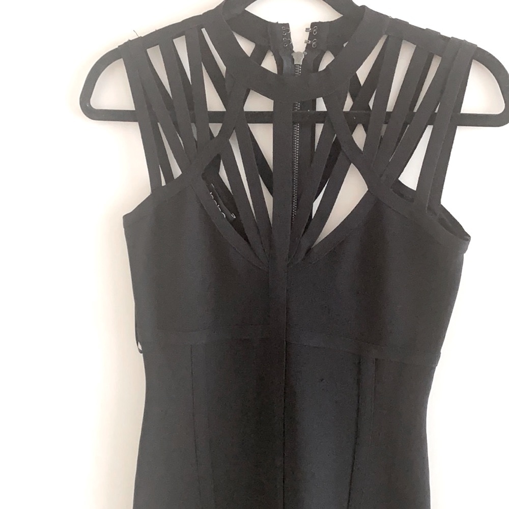 Bebe bodycon dress - Black